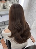 巻ける髪質改善_レイヤー_ベージュカラー_髪質改善ストレート＊