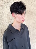 プリモ ココ 鍋島店(Primo coco.)&nbsp;ツーブロック センターパート 刈り上げ マッシュ メンズカット