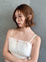 ハローバイシー 仙台(Hello by Sea)&nbsp;似合わせカット×大人ガーリー[ダークアッシュ/韓国]