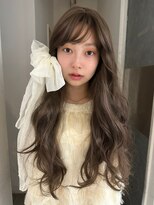 メゾンアクア 表参道(Maison ACQUA) ☆ブリーチなしダブルカラー オリーブ オリーブベージュ
