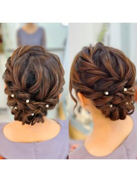 W’d BELL品川駅前店 ヘアセット/ヘアメイク/ヘアアレンジ/着付け専門店 アップスタイル