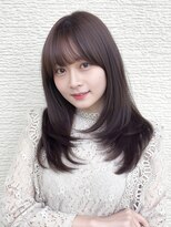 ニューヨークニューヨーク 海老江店(NYNY)&nbsp;ハイレイヤーボブ/小顔/オリーブグレーブラウン