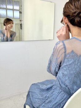 ヘアセットサロン クリアリティ(clarity)の写真/[早朝6時OPEN/京都駅徒歩5分］丁寧なカウンセリングと安定の施術で30分以内にセットが仕上がる