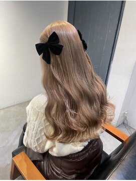 ネクストハラジュク(NEXT HARAJUKU) 透明感カラー/ベージュ/髪質改善/原宿/表参道