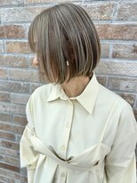 ニューヨークニューヨーク 姫路広畑店(NYNY)&nbsp;【お白髪ぼかし】くすみベージュのアンブレラ☆
