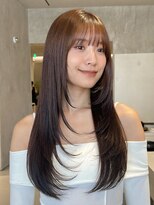 モードケイズ エミュー(MODE K's eau)&nbsp;30代40代大人可愛いレイヤー似合わせ小顔カット摂津本山