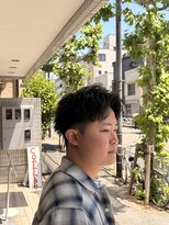 スウェル 押上店(Swell)&nbsp;無造作アップバングで爽やかに魅せる