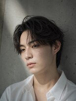ベル 新宿(Belle)&nbsp;men'shair/シャドウパーマ/ニュアンスパーマ/センターパート