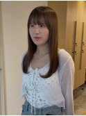 似合わせカット[渋谷駅/ダブルカラー/ケアブリーチ/縮毛矯正]