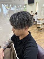 イタクラ 赤道店 (ITAKURA)&nbsp;メンズカット/ツイストスパイラル/ハイライト/ホワイトメッシュ