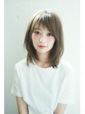 ミディアムレイヤー ひし形 小顔 ユーレルム新宿 川田