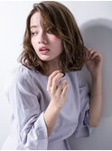 かきあげ前髪xオリーブベージュウェットヘアv上尾20代30代40代