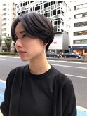マッシュ/くびれヘア/ビタミンカラー[南青山/表参道駅]