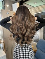 ラフ 難波店(LAFF)&nbsp;#黒髪#ボブルフ#ネビージュ#小顔#ワンレン