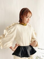 チクロヘアー(Ticro hair) kana - orange brown