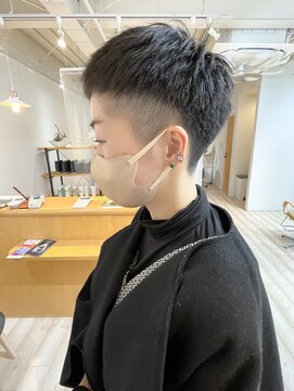 モリオ フロム ロンドン 大宮2号店(morio from London) 【morio大宮／米村】刈り上げショート黒髪