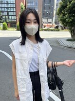 ローレンジウ(LOREN JU)&nbsp;透明感髪質改善ベージュダブルカラーミルクティーグレージュ