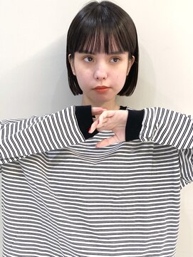 サーカス バイ ビュートリアム 青山(CIRCUS by BEAUTRIUM) ボブ　ボブヘア　ミニボブ　青山　表参道　小顔　前髪あり