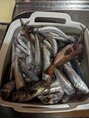 ジーナ 札幌(Zina) 釣った魚をありがたく頂いています。魚は体にいいですよ！