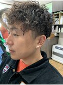 スパイラルパーマ
