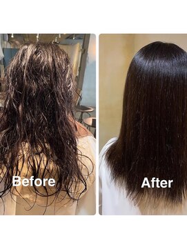 髪質改善と縮毛矯正の専門店 サンティエ(scintiller) 弱酸性縮毛矯正