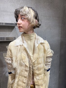 マグノリア(MAGNOLIA) フレンチボブ/外国人風パーマ/ブリーチパーマ/ブロンド/ミニボブ