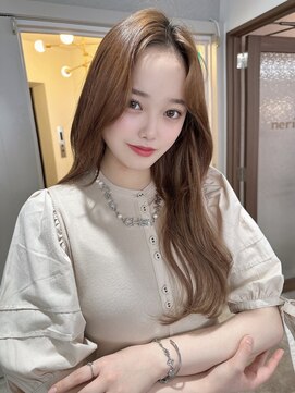 ボタン ハカタ(VOTAN hakata) 【YU_KA】ベージュカラー×韓国ヘア