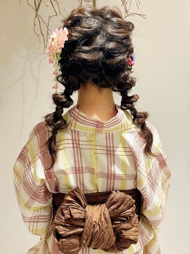 コア 銀座(COA) ヘアセット/浴衣ヘアアレンジ/浴衣着付け/ツインアレンジ