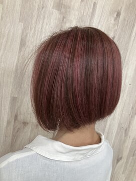 ヘアアートパーリオ 飾磨店(hair art PALIO) ボブ＆ピンクカラー