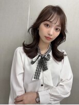 ジーナ 名駅(XENA.)&nbsp;《xena/中島》ミディアムレイヤー×小顔前髪カット