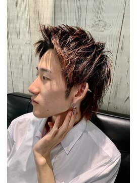 ヨシザワインク バンダイ(YOSHIZAWA Inc. BANDAI) スパイキーショート/アップバング/メンズカット/新潟美容室/万代