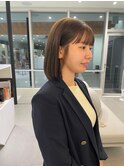 ミルクティーベージュダブルカラーインナーカラーケアブリーチ