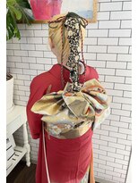 リール(THE RIRE.)&nbsp;＊THE  RIRE.  ポニーテールアレンジ×成人式ヘア＊