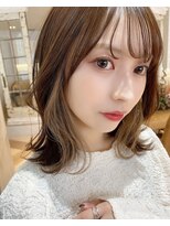 ロンドアリシア 金山(Lond Alexia)&nbsp;イヤリングカラー 縮毛矯正 韓国風 ダブルカラー 髪質改善_4331