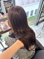 シエルバイアフロート(ciel by afloat)&nbsp;〈藤間〉ピンクブラウン/大人かわいい/ブリーチなし/韓国ヘア