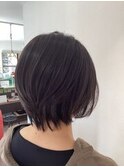 ひし形ショートボブ