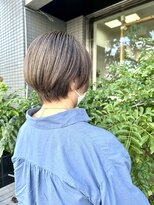 ケープラス(K+plus)&nbsp;ブルージュ×前下がりボブ