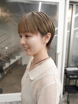 レコ 渋谷(LECO) ナチュラルブラウンショート