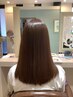 【髪質改善×縮毛矯正】メテオストレート＋カット(頭皮ケアバブル付)