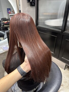 エトラ 渋谷店(etora) 艶感◎ 透明感ピンクベージュ