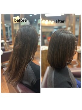 ムード 金沢文庫([mu;d]) 【江口】ボブスタイル