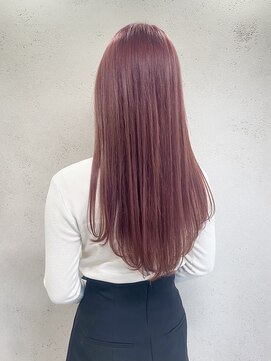 アジールヘア 東上野店(agir hair) 10代20代30代ピンクカラー中韓mixヘア【上野】