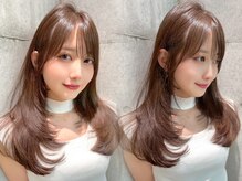 カラ-人気No.1高発色&髪質改善が叶う[エヌドットカラー]発色や色味に拘りたい方お勧め！低刺激カラー/福岡