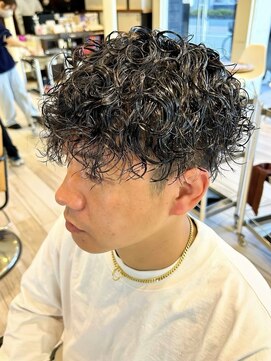 クラップス 横須賀中央店(CLAPS) 波巻きスパイラルパーマメンズマッシュパーマツイストパーマ