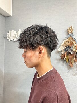 グリードヘア(GREED HAIR) マッシュ×波巻きパーマ