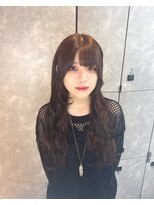 ガルボヘアー 心斎橋店(garbohair) プルエクステ10代20代ブラウンレイヤーカットウルフ