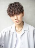 メンズ/マッシュ/ツイストパーマ/池袋駅