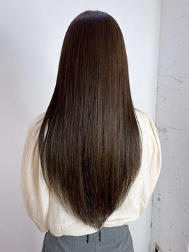 アイティーバイアルバム 藤沢店(IT by ALBUM) 美髪おくれ毛韓国前髪カットヘアロング_ba550273