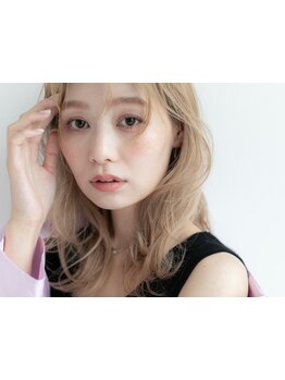 【イルミナカラー+カット￥8900】カラー×可愛いでトレンドヘアに＊透けるような色味へ[郡山/学割U24]