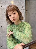 【e.dit tokyo Misa】ボブベージュカラー透明感カラー